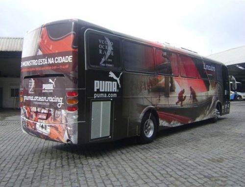 Adesivagem Ônibus Puma